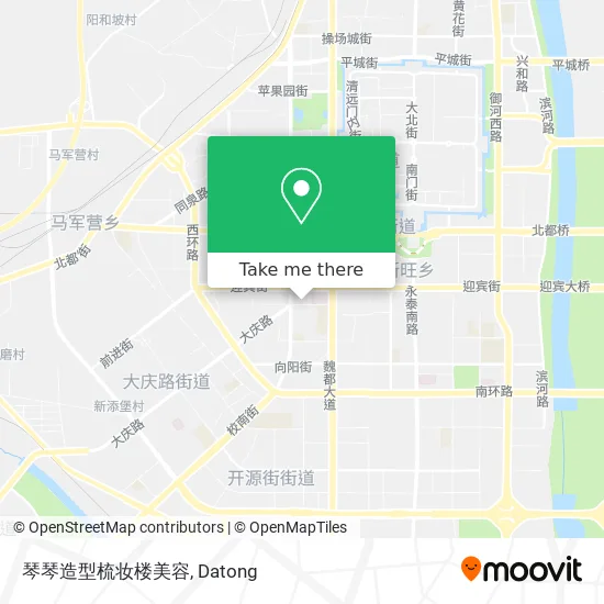 琴琴造型梳妆楼美容 map