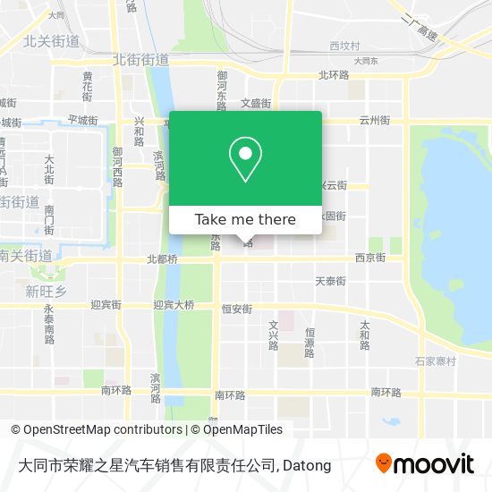 大同市荣耀之星汽车销售有限责任公司 map