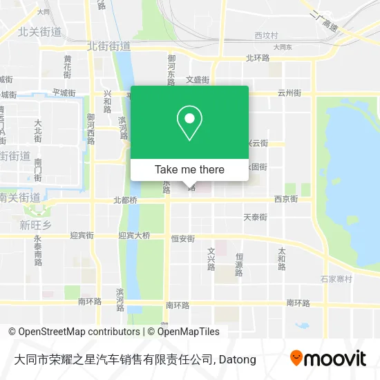 大同市荣耀之星汽车销售有限责任公司 map