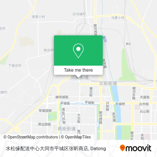 水松缘配送中心大同市平城区张昕商店 map