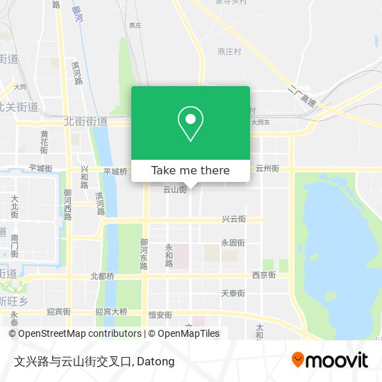 文兴路与云山街交叉口 map