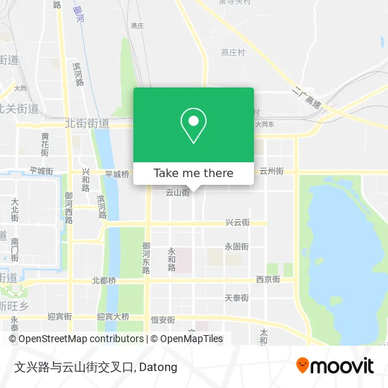 文兴路与云山街交叉口 map