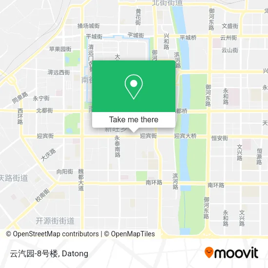 云汽园-8号楼 map
