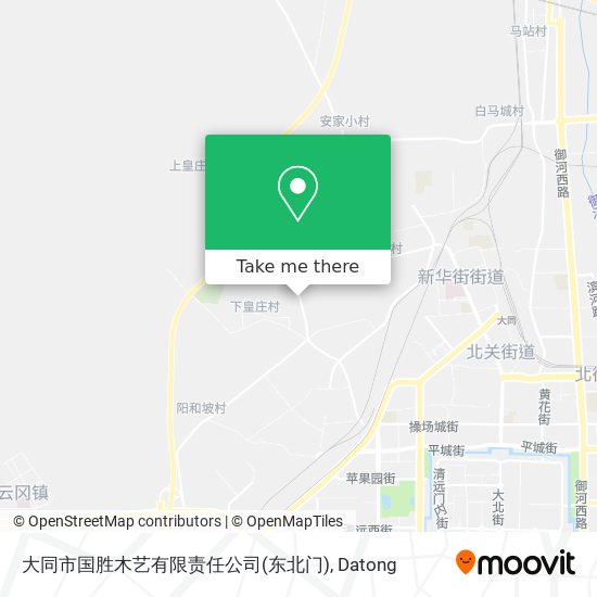 大同市国胜木艺有限责任公司(东北门) map