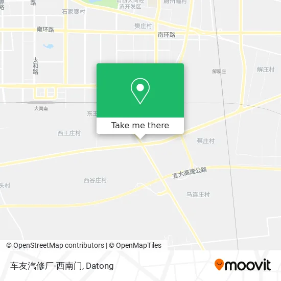 车友汽修厂-西南门 map