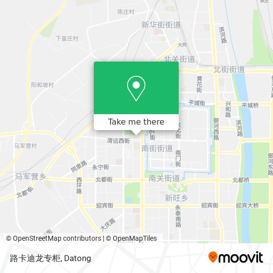 路卡迪龙专柜 map