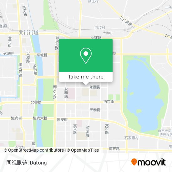 同视眼镜 map