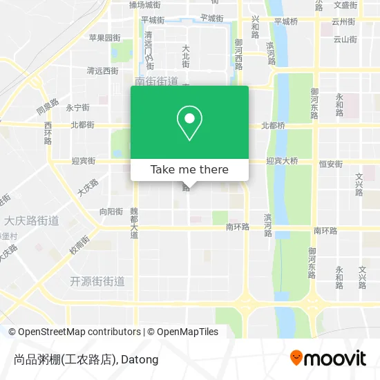 尚品粥棚(工农路店) map