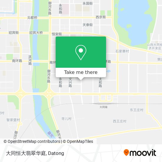 大同恒大翡翠华庭 map