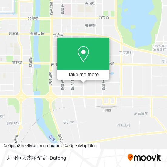 大同恒大翡翠华庭 map
