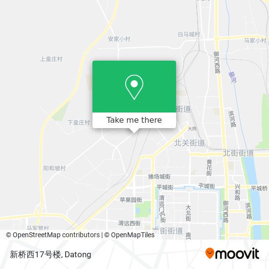 新桥西17号楼 map