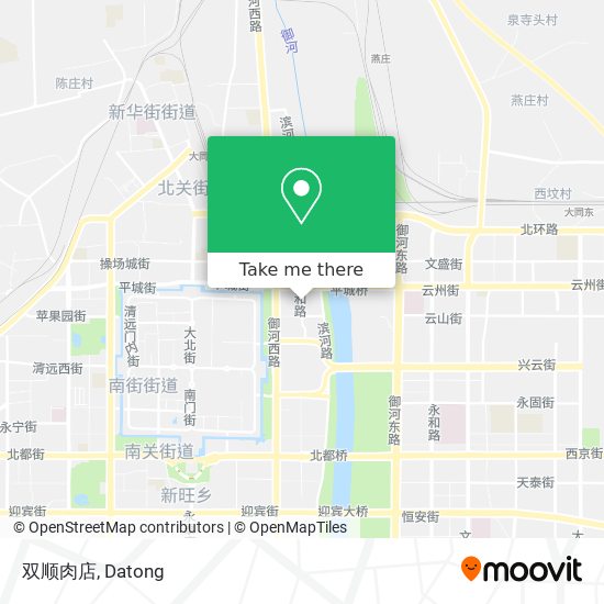 双顺肉店 map