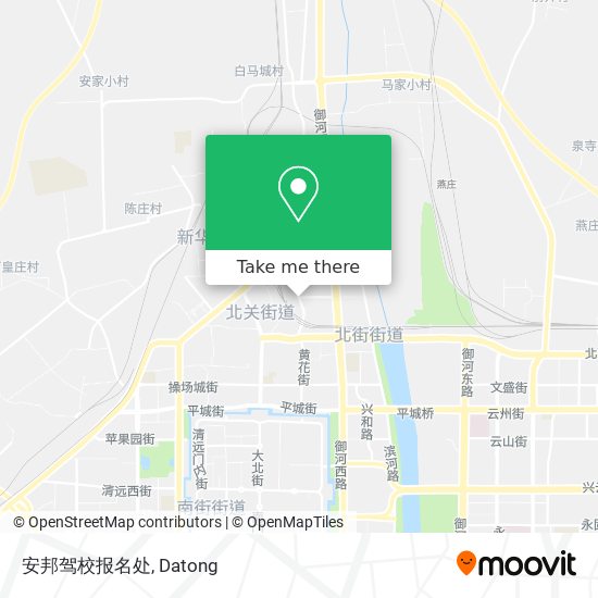 安邦驾校报名处 map