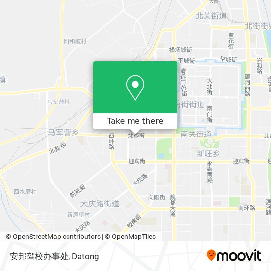 安邦驾校办事处 map