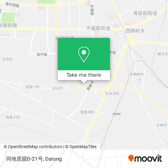 同地景园D-21号 map