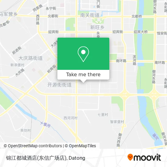 锦江都城酒店(东信广场店) map