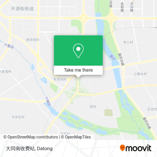 大同南收费站 map