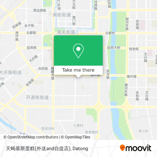 天蝎慕斯蛋糕(外送and自提店) map