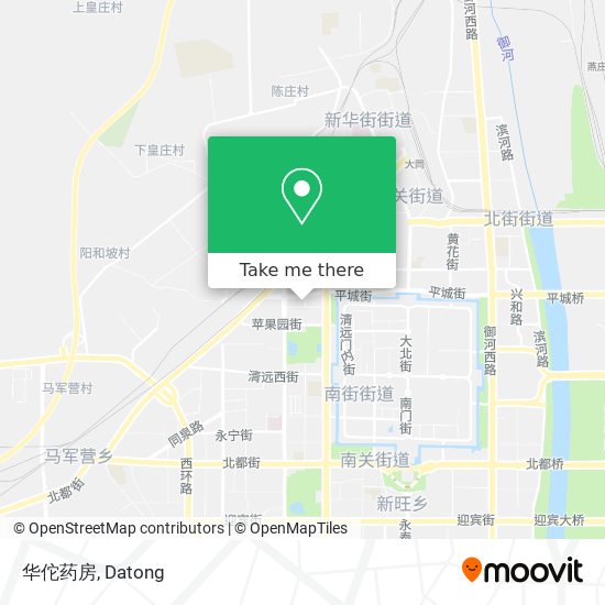 华佗药房 map