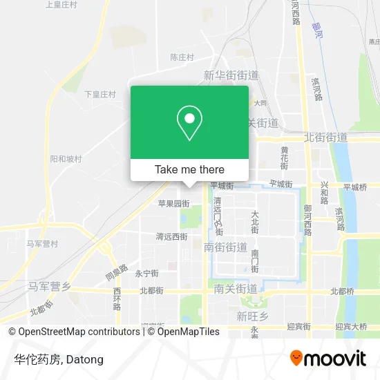 华佗药房 map