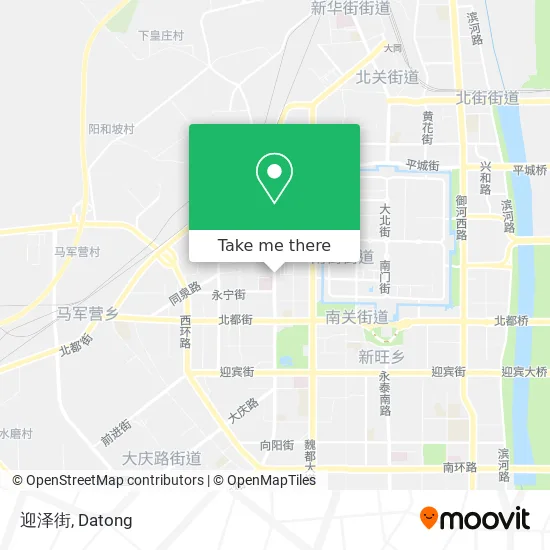 迎泽街 map
