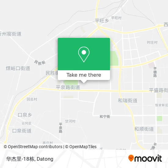 华杰里-18栋 map