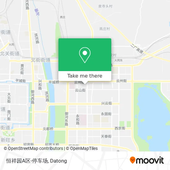 恒祥园A区-停车场 map