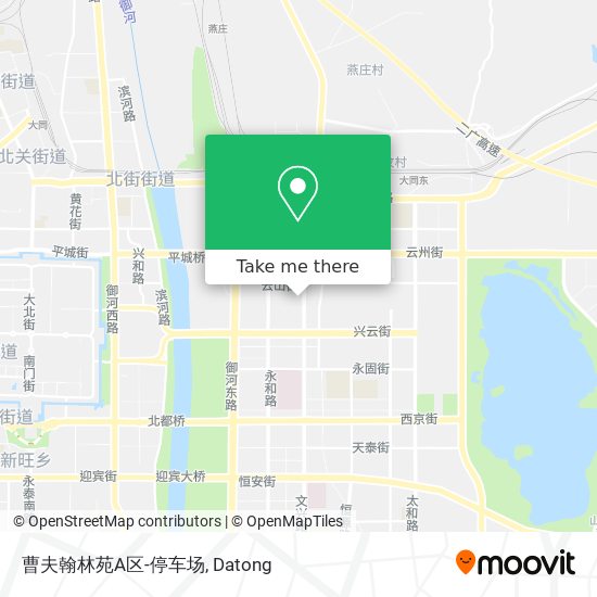 曹夫翰林苑A区-停车场 map