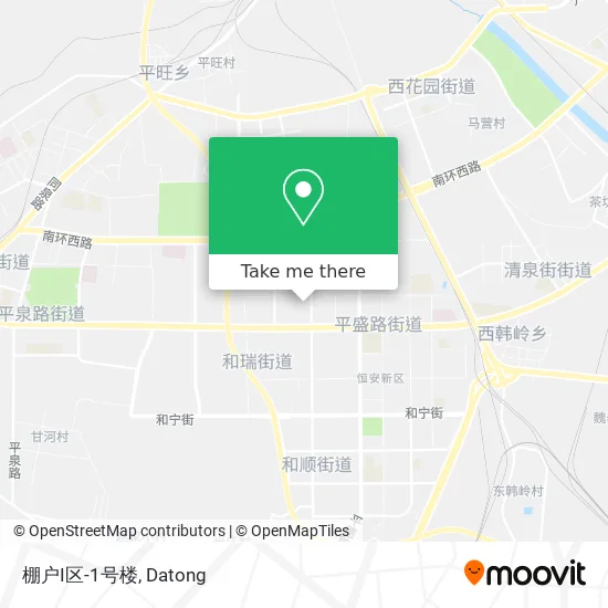 棚户I区-1号楼 map