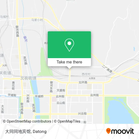 大同同地宾馆 map