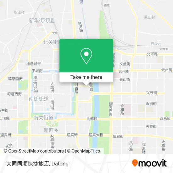 大同同顺快捷旅店 map