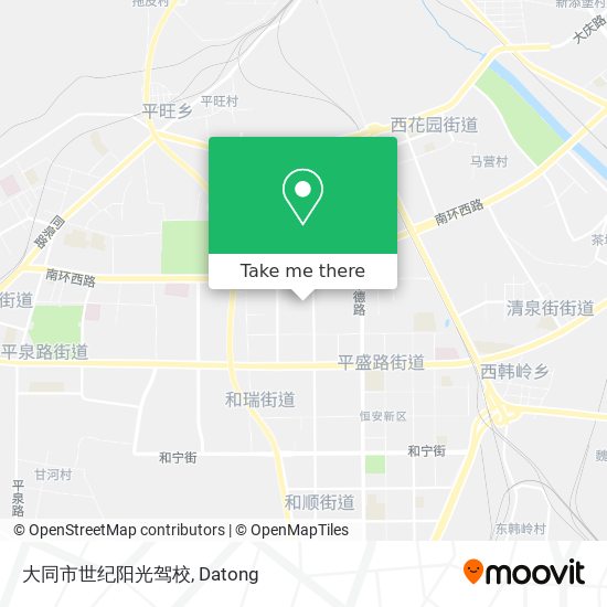 大同市世纪阳光驾校 map