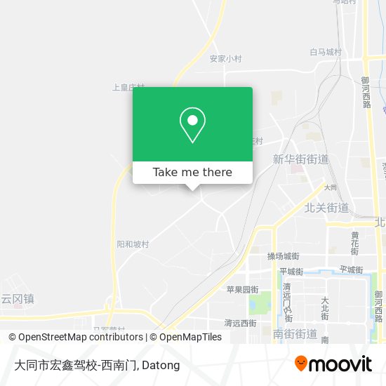 大同市宏鑫驾校-西南门 map