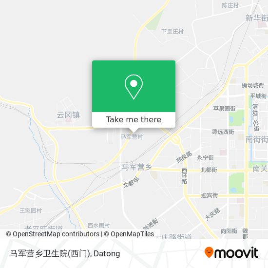 马军营乡卫生院(西门) map