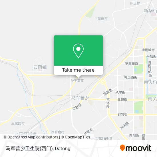 马军营乡卫生院(西门) map