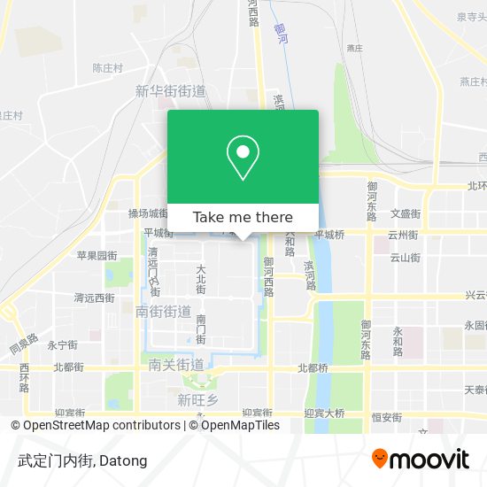 武定门内街 map