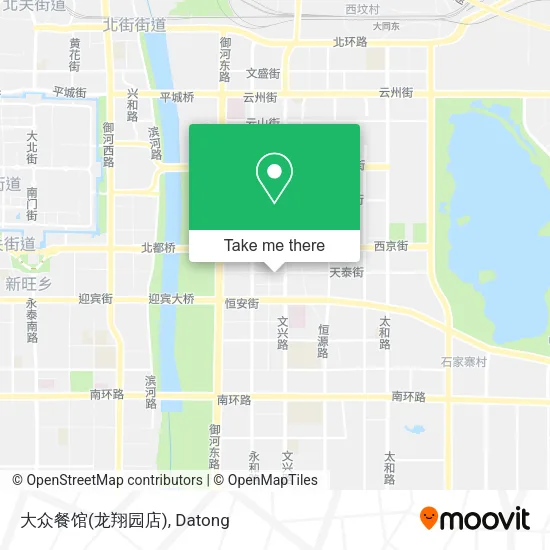 大众餐馆(龙翔园店) map