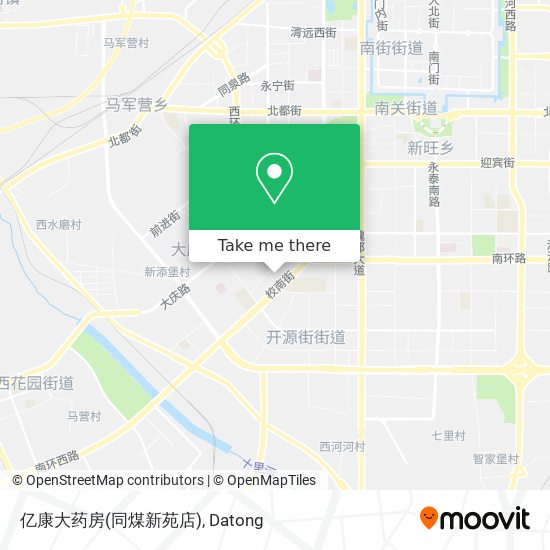 亿康大药房(同煤新苑店) map