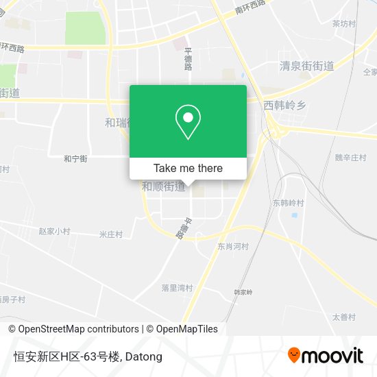 恒安新区H区-63号楼 map