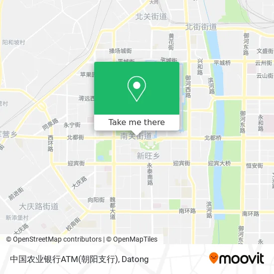 中国农业银行ATM(朝阳支行) map