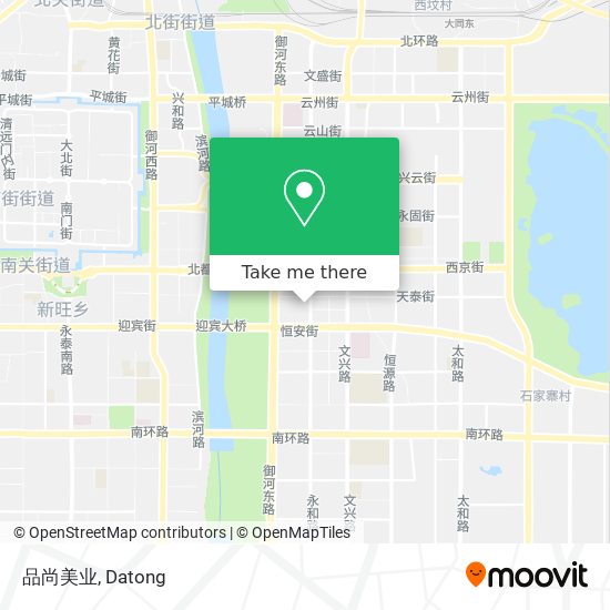 品尚美业 map