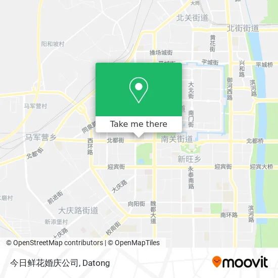 今日鲜花婚庆公司 map
