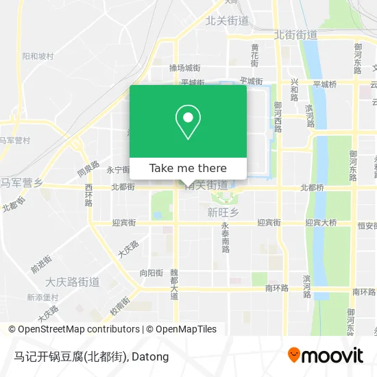马记开锅豆腐(北都街) map