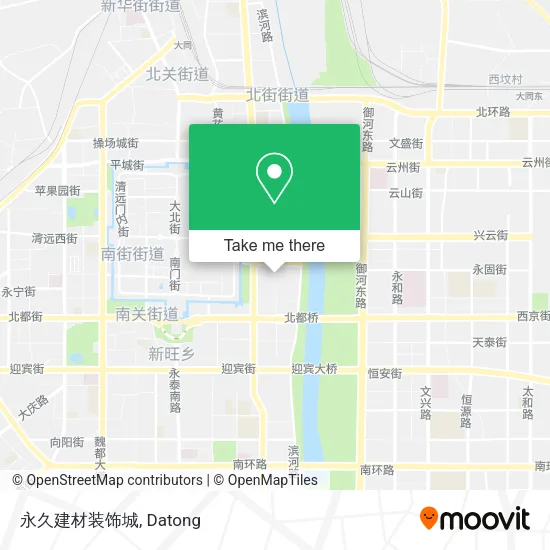 永久建材装饰城 map