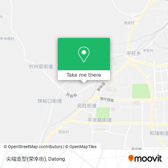 尖端造型(荣幸街) map