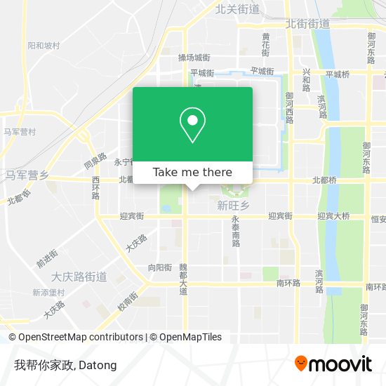 我帮你家政 map