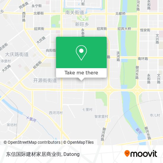 东信国际建材家居商业街 map