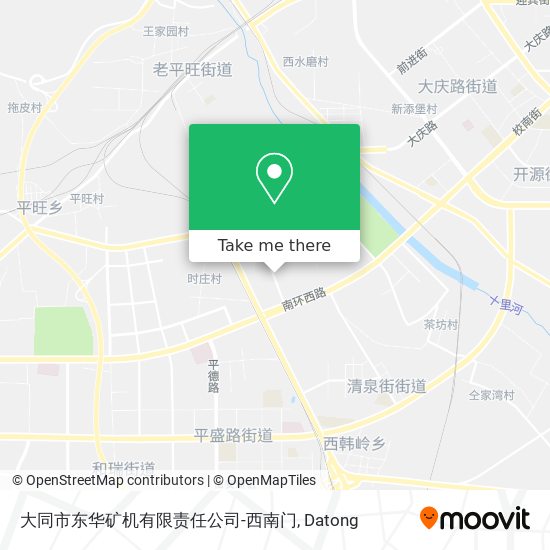 大同市东华矿机有限责任公司-西南门 map