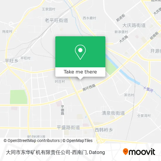 大同市东华矿机有限责任公司-西南门 map