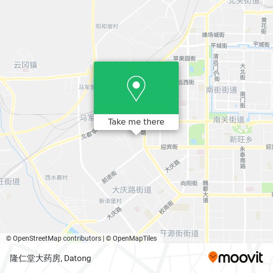 隆仁堂大药房 map